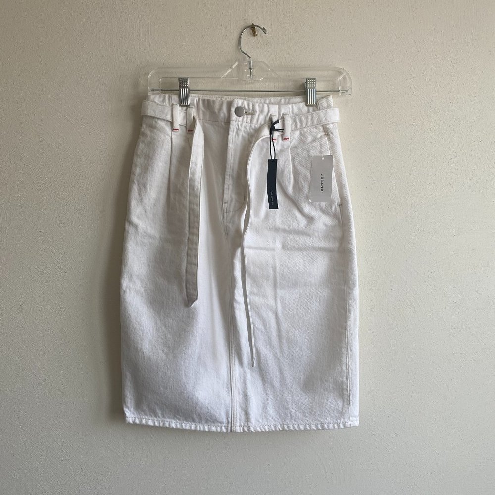 J Brand ( white skirt)